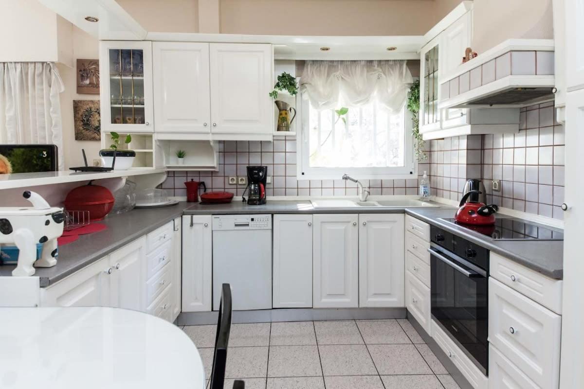 Classical Beauty 3Bd Apt In Peacefull Nea Filothei Athen Eksteriør bilde