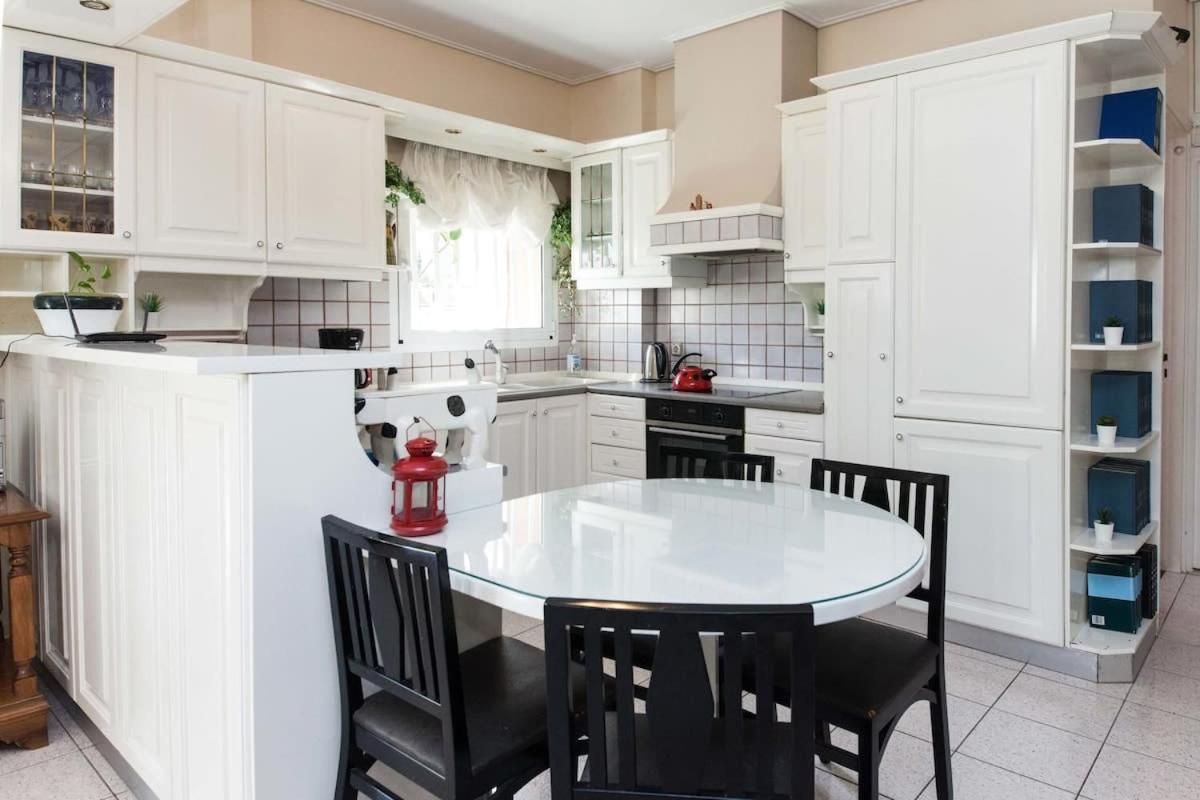 Classical Beauty 3Bd Apt In Peacefull Nea Filothei Athen Eksteriør bilde